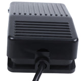 AC 250V 10A SPDT NO NC Antislip Plastic Momentary Power Foot Pedal Switch Black