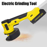 0-12000rpm Angle Grinder Electric Grinding Tool Polisher Cutter for Cutting Polishing Ceramic Tile Wood Stone Steel