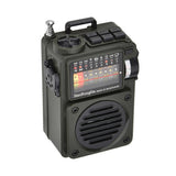 HRD-700/ Radio Music Player Coding Wheel Switch Tuning Search And Save Radio Stations Support Bluetooth TF Card Playback