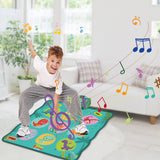 Children's Dance Mat Music Play Mat With 3 Challenge Levels Christmas Birthday Gifts Toys For Girls Age 3 4 5 6