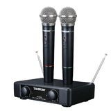 High Quality Takstar TS-2200 dual handheld VHF wireless microphone system for household karaoke, public speech