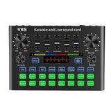 V8S Phone Sound Card Set Bluetooth Microphone Live Broadcast Equipment Computer Universal Microphone Voice Changer