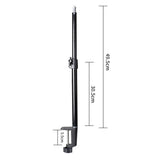 Universal Adjustable Table Desk Clamp Mount Stand 1/4' Screw Tip Tablet Bracket Foot For DSLR DC Camera Camcorder Ring Light