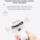 2022 Multifunctional Neck Face Lift Beauty Device Warm Massager Silicone Brush Deep Cleaner EMS Anti Wrinkle Skin Care Tools USB