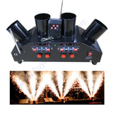 Fan Cold Pyro Remote Control Firing System Stage Fountain Fire Base Firework Spark Machine For Wedding Club Dj Pyrotechnic Party
