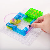 115 Pcs Electronic Building Blocks Science Exploration Kits Educational Toy DIY Integrated Circuit for Kids Teenagers Adults