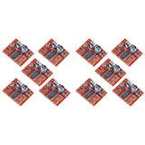10Pcs Dual H-Bridge DC Stepper 1.5A 2 Way DC Motor Driver Module Replace Stepper L298N For Smart Car Power