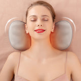 Shiatsu Massage Pillow Neck Massager, Deep Kneading Massage for Back, Neck, Shoulder Muscle Used at Home, Car, Office