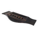 Finest Ebony Acoustic Guitar Bridge for  TL Guitar Luthier Tools