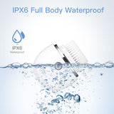 Silicone Electric Face Cleansing Brush IPX6 Waterproof Sonic Vibrating Facial Cleanser Deep Blackhead Pore Washing Face Massager