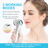 Facial Cleansing Brush EMS Sonic Face Spin Brush Facial Spa System Rejuvenation Deep Cleaning Remove Blackhead Face Massager