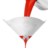 230pcs Car Nylon Conical Paper 100 Mesh Paint Strainer Filter Purifying Cup ASD88