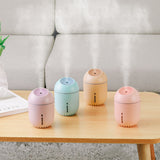 Mini Ultrasonic Air Humidifier 350ml Aroma Essential Oil Diffuser Cup type For Home Car USB Fogger Mist Maker With Night Light