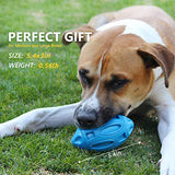 Squeaky Dog Toys for Aggressive Chewers Rubber Interactive Puppy Ball with Squeaker Almost Indestructible Tough Durable Pet Chew