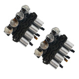 Transmission Solenoids Kit Plastic 7 Speed Accessories Moulding Solenoids Set Fits for VW Fwd 2008-2011 for Skoda Fwd 0AM Dq200