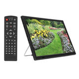16inch Digital Portable TV Mini Television HD 1080P Digital Television Support FM Radio Function for Car Travel EU Plug 100-240V