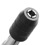 T-shaped Ratchet Wrench M3-M6 Adjustable Ratcheting T-Handle Tap Wrenches 45# Steel Reamer Hand Tool For Bicycle Repair