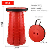 Outdoor Furniture Retractable Stool Chairs Portable Stool Lounge Folding Chair Camping Stool Foldable Convenient Fishing Chair