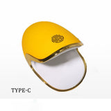 Quick Dry Touch Button Nail Lamp Mini Q6 6W 3LED UV Lamp Upgrade Nail Gel Dryer Type C Charging Professional Manicure Lamp 2021
