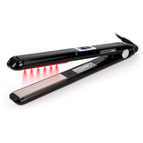 Hair Straightener Professional Infrared Hair Care Flat Iron for Hair Treatment Therapy Repair Damaged Hair LCD Display