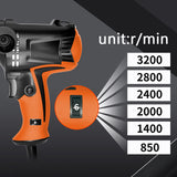 700W / 980W Car Polisher Machine Electric Grinding Machine Automotive Polisher Adjustable Speed Sanding Waxing Grinding Tools