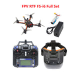 RTF FPV JS3 3inch 140mm DIY Drone 40A+F4113S Battery VTX Glasses 1204 5200kv With T-PRO ELRS Transmitter 5.8G 40CH FPV Goggles