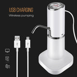 Electric Water Bottle Dispenser Water Pump for Bottle 19 Liters Automatic Kitchen Bottle Tap Dispenser Drinking USB Rechargeable