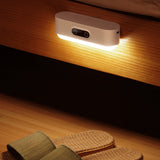 LED Night Lamp Wireless Motion Sensor Rechargeable Magnetic Dimming Study Reading Night Light For Home Beside Cabinet Closet