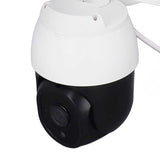 Pan Tilt Security Light CCTV Spotlight PTZ Camera Face Recognition Motion Detection 355 Degrees Panoramic with Siren Alarm for