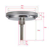 50-400℃ Stainless Steel Smoker Grill Thermometer Oven Temperature Gauge BBQ Smoker Household Pointer Thermometers