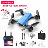 Mini Foldble Drone 4K/1080P HD Dual Camera Professional Aerial Photography Quadcopter FPV Helicopter Toy Vedio Recording