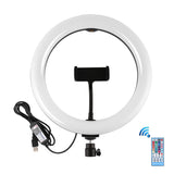 10.2 inch USB RGBW  Dimmable ring light  LED Selfie Ring light Photography photo studio Light Vlogging Youtube Video Makeup Ligh