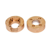 2PCS Brass Counterweight Balance Weight for YK4101PRO YK4102 YK4103 YK4082 YiKong RC Crawler Car Upgrade Parts