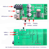 Wireless Bluetooth Audio Receiver Board Module 4.2 Circuit receiver board stereo high-quality audio output