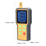 Air Quality Detector T/H Sensors CO2 Tester LCD Display with Backlit Carbon Dioxide TVOC HCHO Value Temperature Humidity Detect