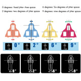 Bike Pedal Cleats Compatible with Shimano Cleats Cycling Pedals Cleat for SPD Cleats System Shoes Outdoor Cycling Cleat