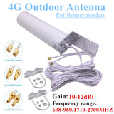 WiFi antennas 4G LTE Outdoor Barrel antenna Waterproof SMA CRC9 TS9 Omni antenne High Gain 698-2700MHz for Huawei Router Modem