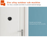 Shit 2.8" LCD screen electronic doorbell infrared night door camera digital doorbell smart peeping household intelligent Electro