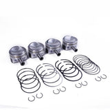 06H 107 065 T 82.5mm Pin 21mm 1.8T EA888 Piston Assembly with Upgrades Wave Scraper Oil Ring Fit For Passat CC 09-11 06J198151B