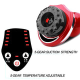 New Electric Cupping Massage Suction Vacuum Magnet Therapy Guasha Scraping Massage Stimulate Acupoint Body Slimming Rechargeable