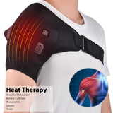 Adjustable Shoulder Heated Therapy Belt Sports Massage for Sprains Brace Health Care Shoulder Dislocation Guard Strap Support