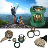 Kerosene Stove Camping Outdoor Stove Integrated 8-Core Burner 2-3 People Use Handy Portable Outdoor 8 Wicks Kerosene Hiking Burn