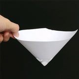 230pcs Car Nylon Conical Paper 100 Mesh Paint Strainer Filter Purifying Cup ASD88