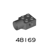 10Pcs/Lot Mecha Joint Parts With Ball Connector Bricks Fit With 92013 57909 17114 64276 50923 93571 90608 High-Tech Blocks Parts