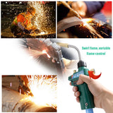 Heating Solder Burning Braze Welding Torches MAPP Gases Self Ignition Trigger Style With Safety Lock Repairing Tool
