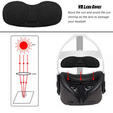 5in1 Face Cover Lens  Facial Interface Bracket Anti-Leakage Nose Pad Set for Oculus Quest VR Glass Accessories