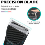 Cordless professional hair trimmer for men electric beard hair clipper waterproof haircut adjustable 3 motor speed rechargeable
