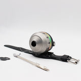 Outdoor Wheel Metal Fish Shooting Fishing Reel wire 34 meters Speed ratio 4.3:1 Reel Slingshot Fishing Suit Dart Metal Wheel