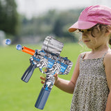 Electric Gel Ball Blaster Eco-Friendly Splatter Water Bombs Shoot Gun For Summer Outdoor Shooting Team Games For Kids Boys Toys