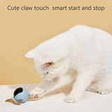 Pug Electric Smart Interactive Chew Toy Cat Automatically Teasing Escape Chasing Toys USB Power (Battery Capacity 1000mAh)